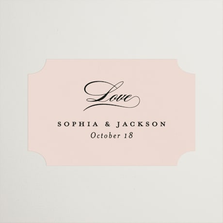 Wedding Favor Stickers