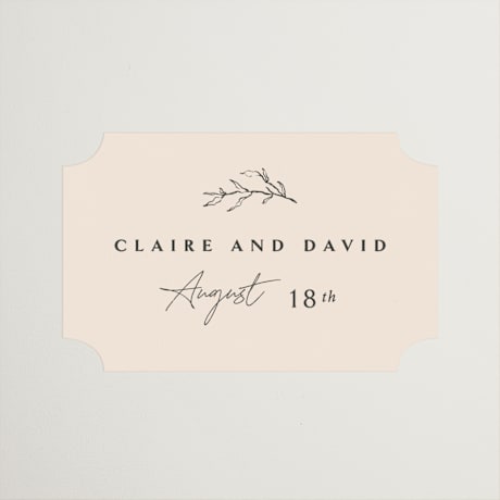 Wedding Favor Stickers