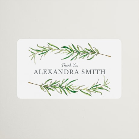 Bridal Shower Favor Stickers