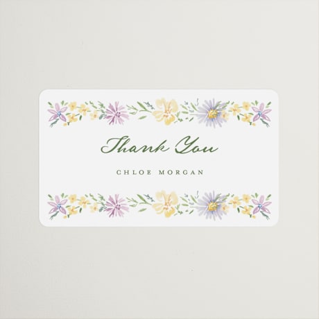 Bridal Shower Favor Stickers