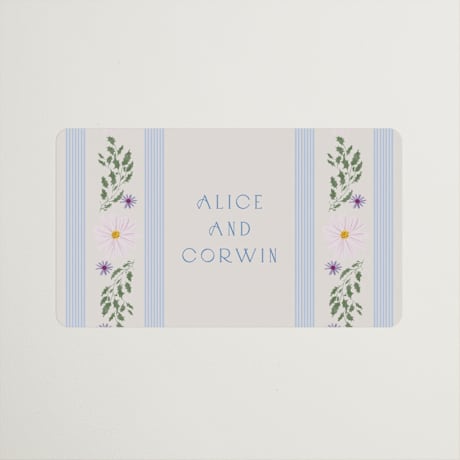 Bridal Shower Favor Stickers