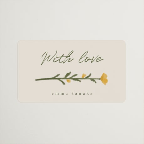 Bridal Shower Favor Stickers