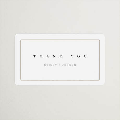 Engagement Party Favor Stickers