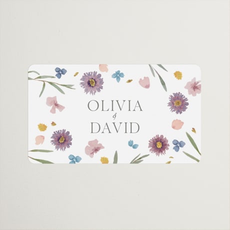 Engagement Party Favor Stickers