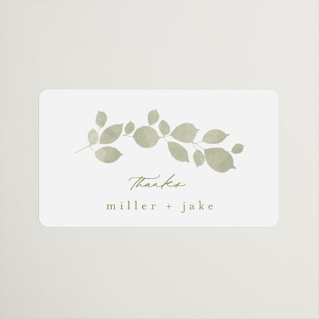 Engagement Party Favor Stickers