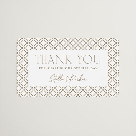 Rehearsal Dinner Favor Stickers