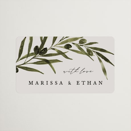 Rehearsal Dinner Favor Stickers