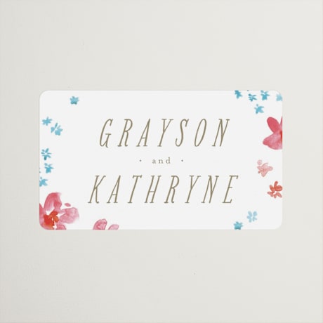 Rehearsal Dinner Favor Stickers