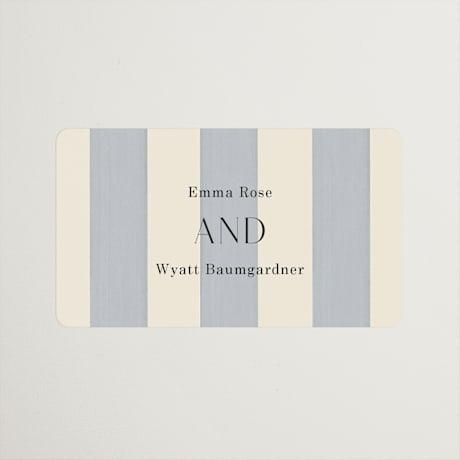 Rehearsal Dinner Favor Stickers