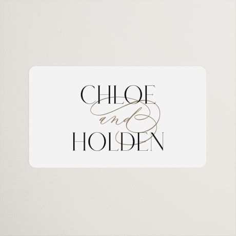 Wedding Favor Stickers