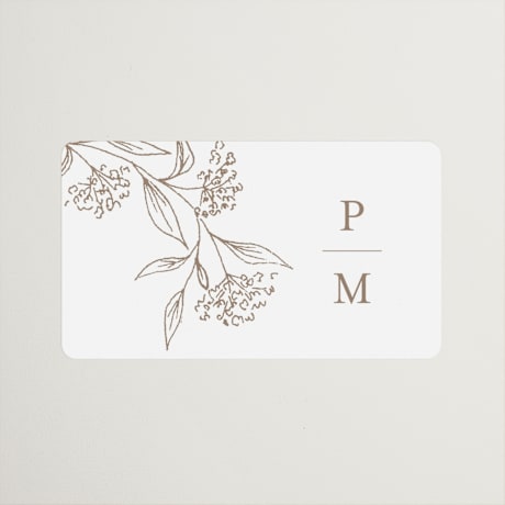 Wedding Favor Stickers