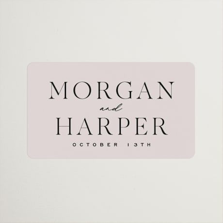 Wedding Favor Stickers