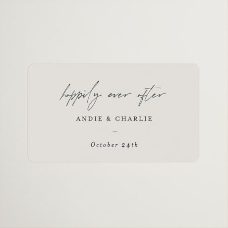 Wedding Favor Stickers