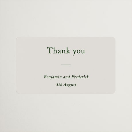 Wedding Favor Stickers