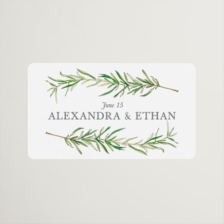 Wedding Favor Stickers