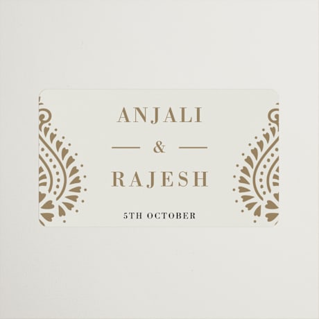 Wedding Favor Stickers