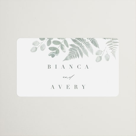 Wedding Favor Stickers