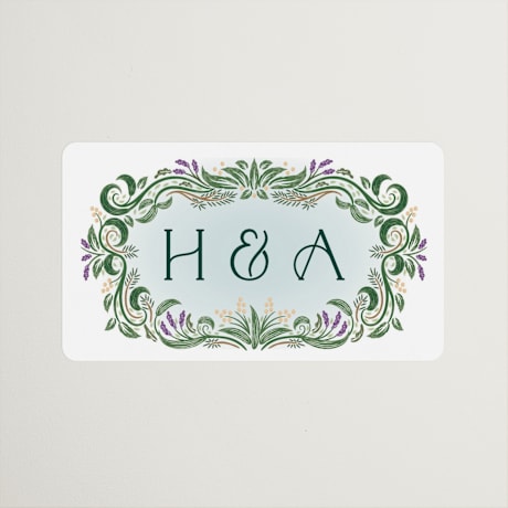 Wedding Favor Stickers