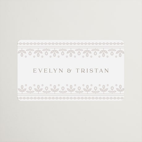 Wedding Favor Stickers