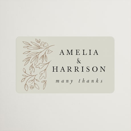 Wedding Favor Stickers