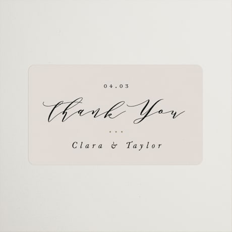 Wedding Favor Stickers