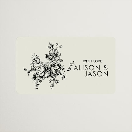 Wedding Favor Stickers