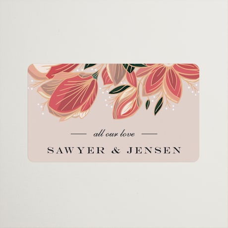 Wedding Favor Stickers