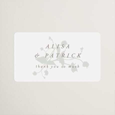 Wedding Favor Stickers