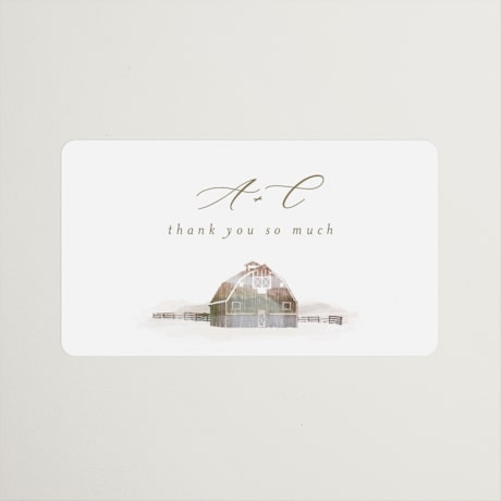 Wedding Favor Stickers