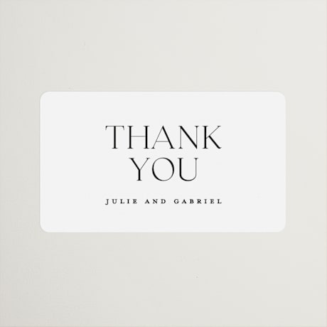 Wedding Favor Stickers