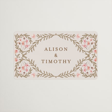 Wedding Favor Stickers