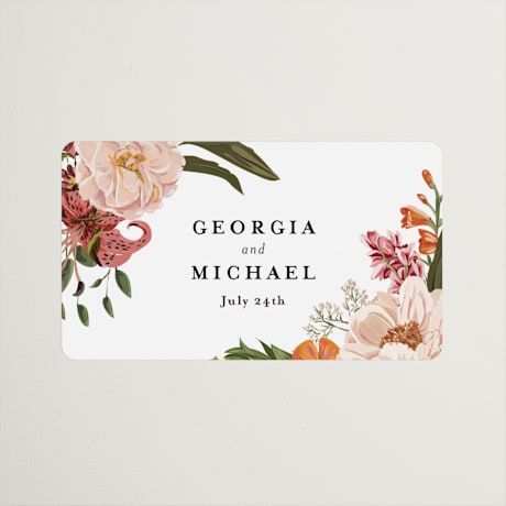 Wedding Favor Stickers