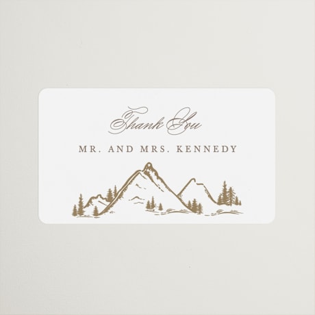 Wedding Favor Stickers