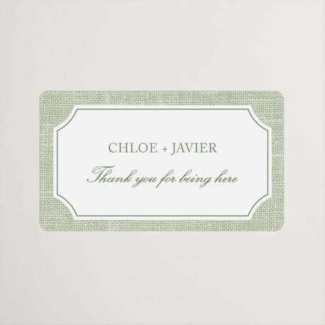 Wedding Favor Stickers