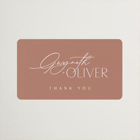 Wedding Favor Stickers