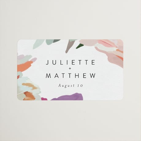 Wedding Favor Stickers