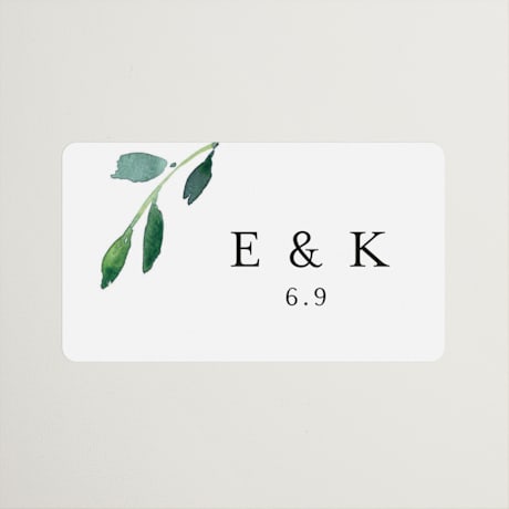 Wedding Favor Stickers