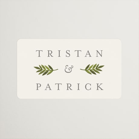 Wedding Favor Stickers