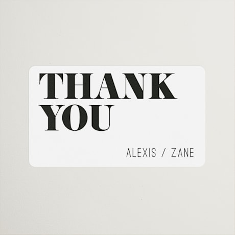 Wedding Favor Stickers