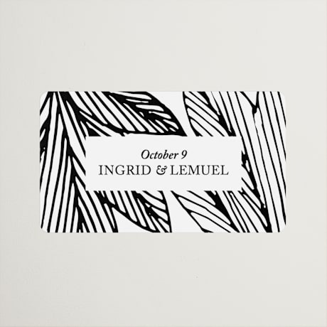 Wedding Favor Stickers