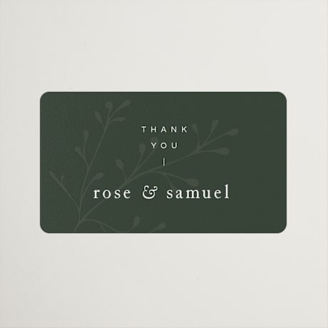 Wedding Favor Stickers