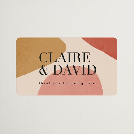 Wedding Favor Stickers