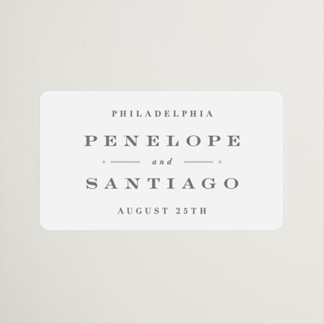 Wedding Favor Stickers