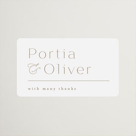 Wedding Favor Stickers