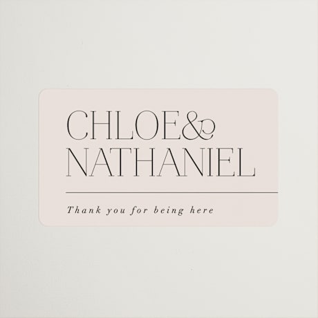 Wedding Favor Stickers