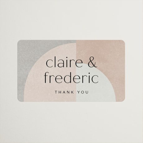 Wedding Favor Stickers