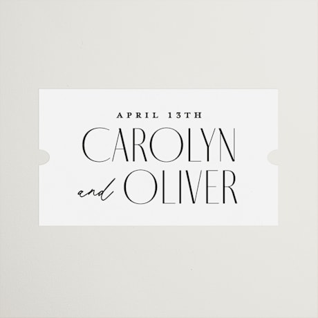 Wedding Favor Stickers