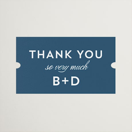 Wedding Favor Stickers