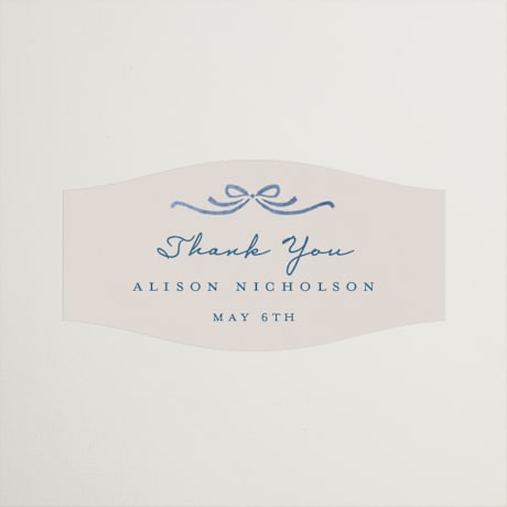 Bridal Shower Favor Stickers
