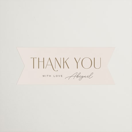 Bridal Shower Favor Stickers